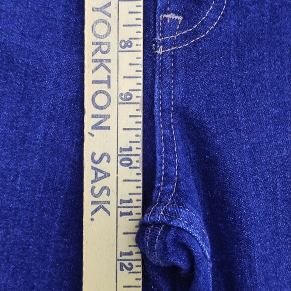 GAP Jeans women's sz 31/12 indigo blue colour vintage slim high rise ankle glaze - Picture 13 of 14